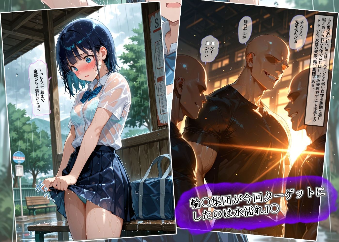 無慈悲輪〇地獄〜局部破壊に泣く4人の女〜 - サンプル画像 1