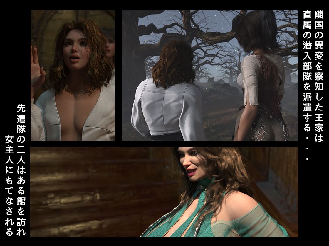 淫魔エリーザの侵蝕  前編 - サンプル画像 1