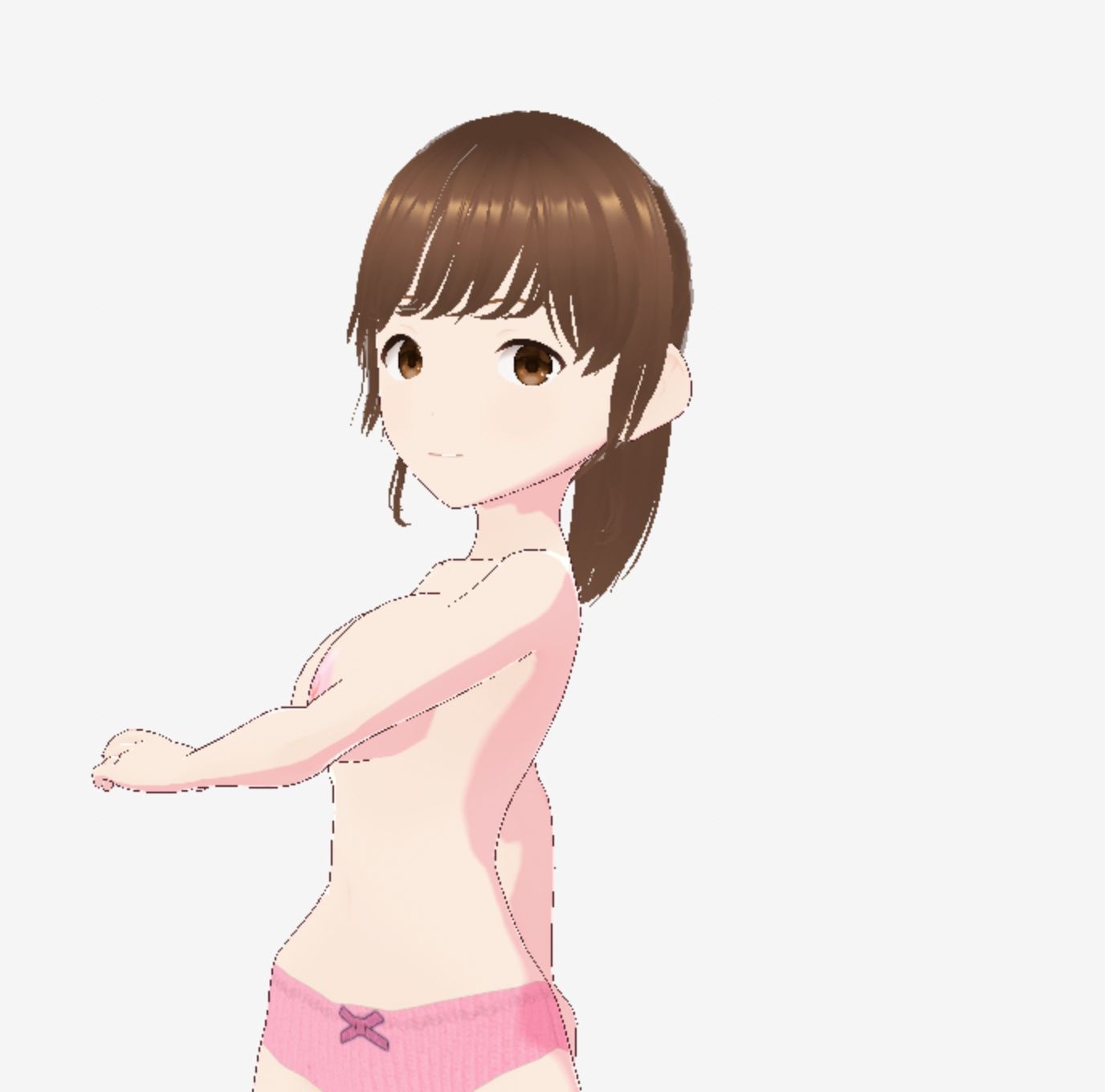 赤いドレスの巨乳のお姉さん（セリフなし  3DCGモデル  イラスト集） - サンプル画像 9