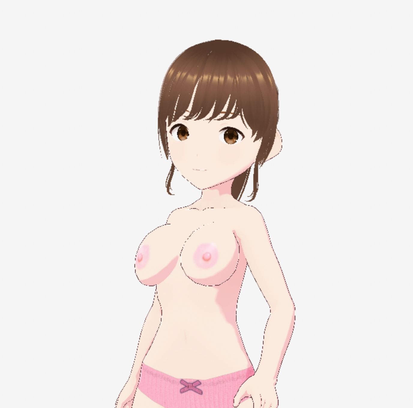 赤いドレスの巨乳のお姉さん（セリフなし  3DCGモデル  イラスト集） - サンプル画像 10