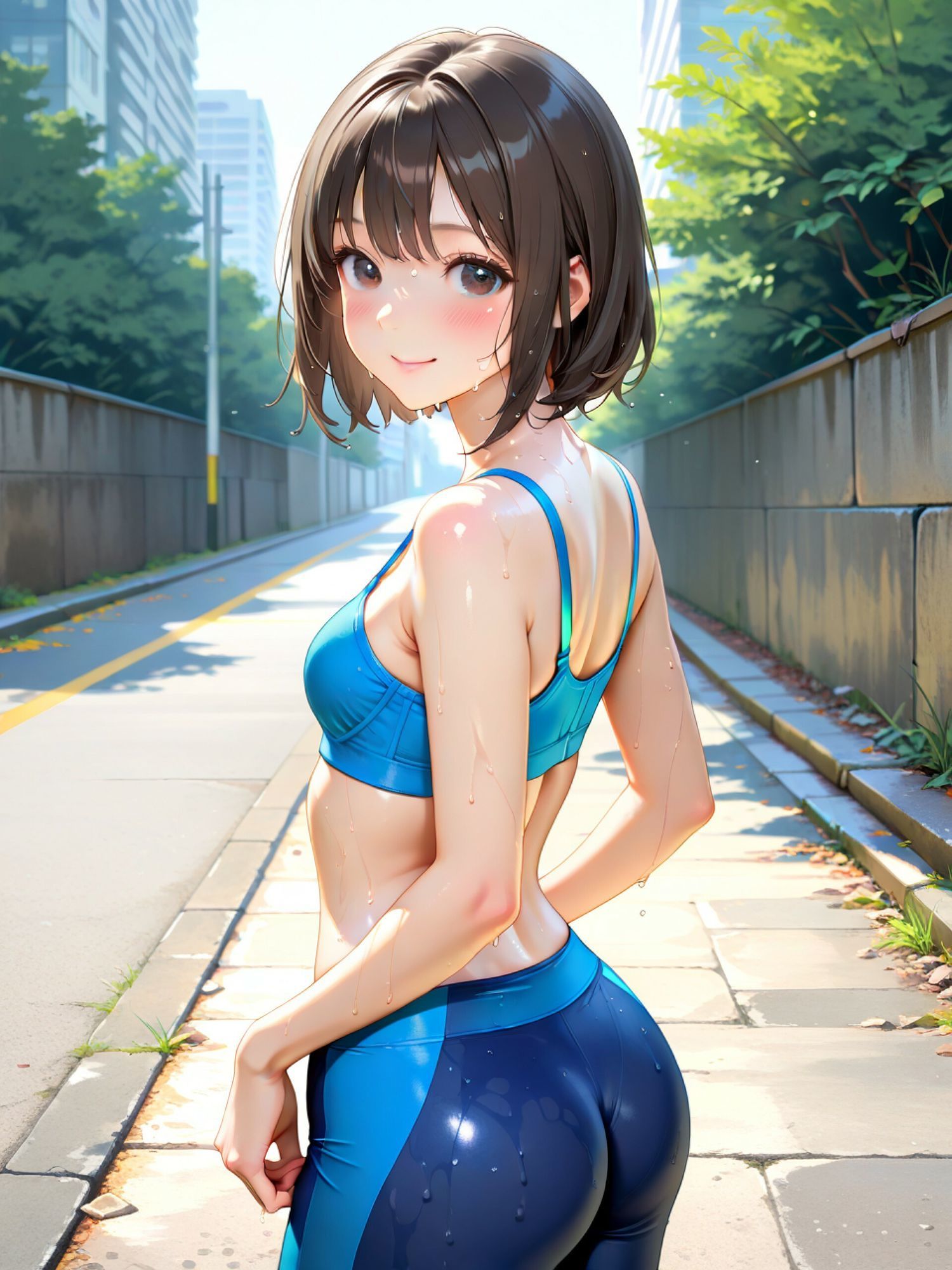 スポブラの女の子 - サンプル画像 2