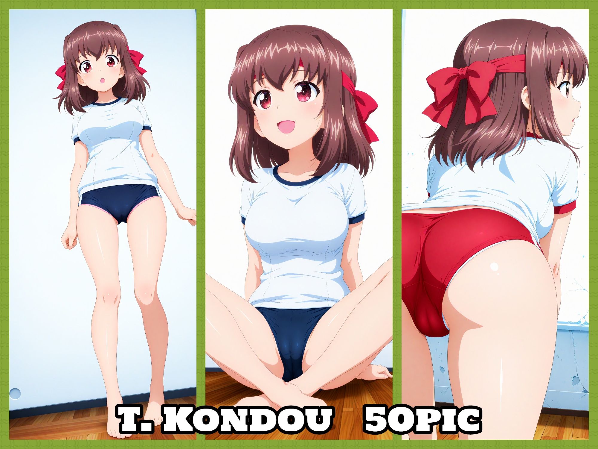 Girls und Buruma Hamipan アヒルさんチーム編 - サンプル画像 3