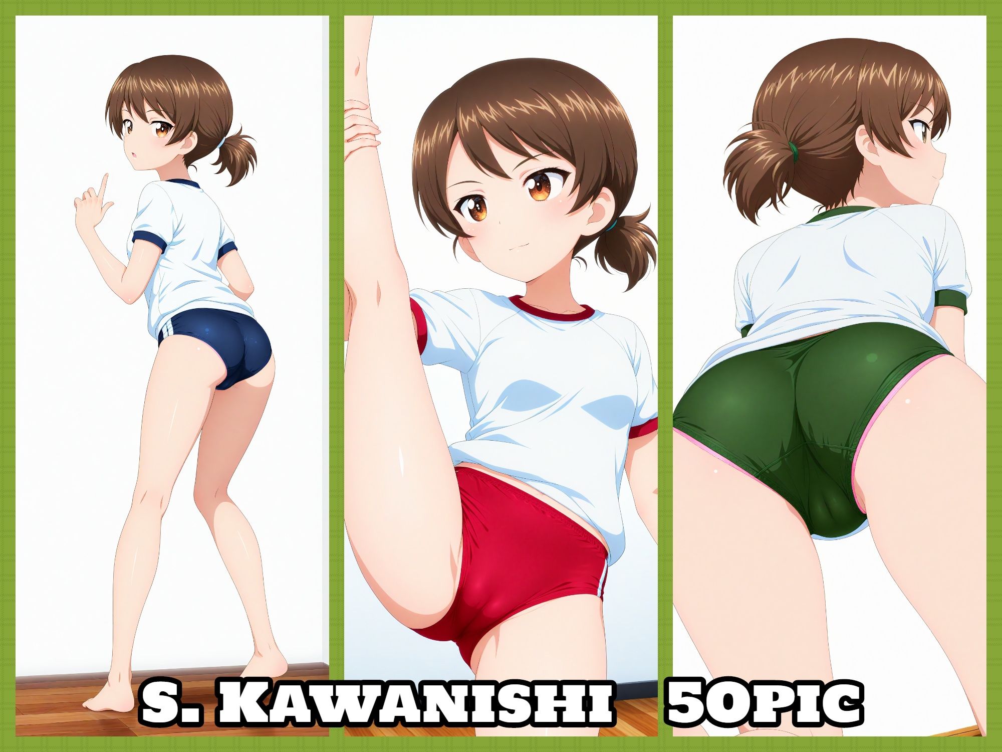 Girls und Buruma Hamipan アヒルさんチーム編 - サンプル画像 4