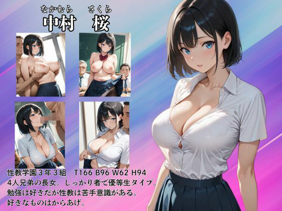 女子校生快楽堕ち  キモ教師の放課後生ハメ性指導 - サンプル画像 2