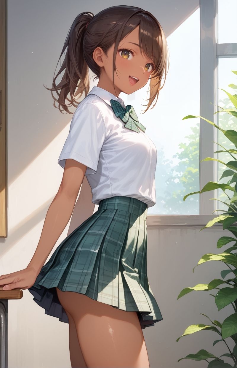 グラビア＆裏画像 JKアイドル 小島なつき - サンプル画像 2