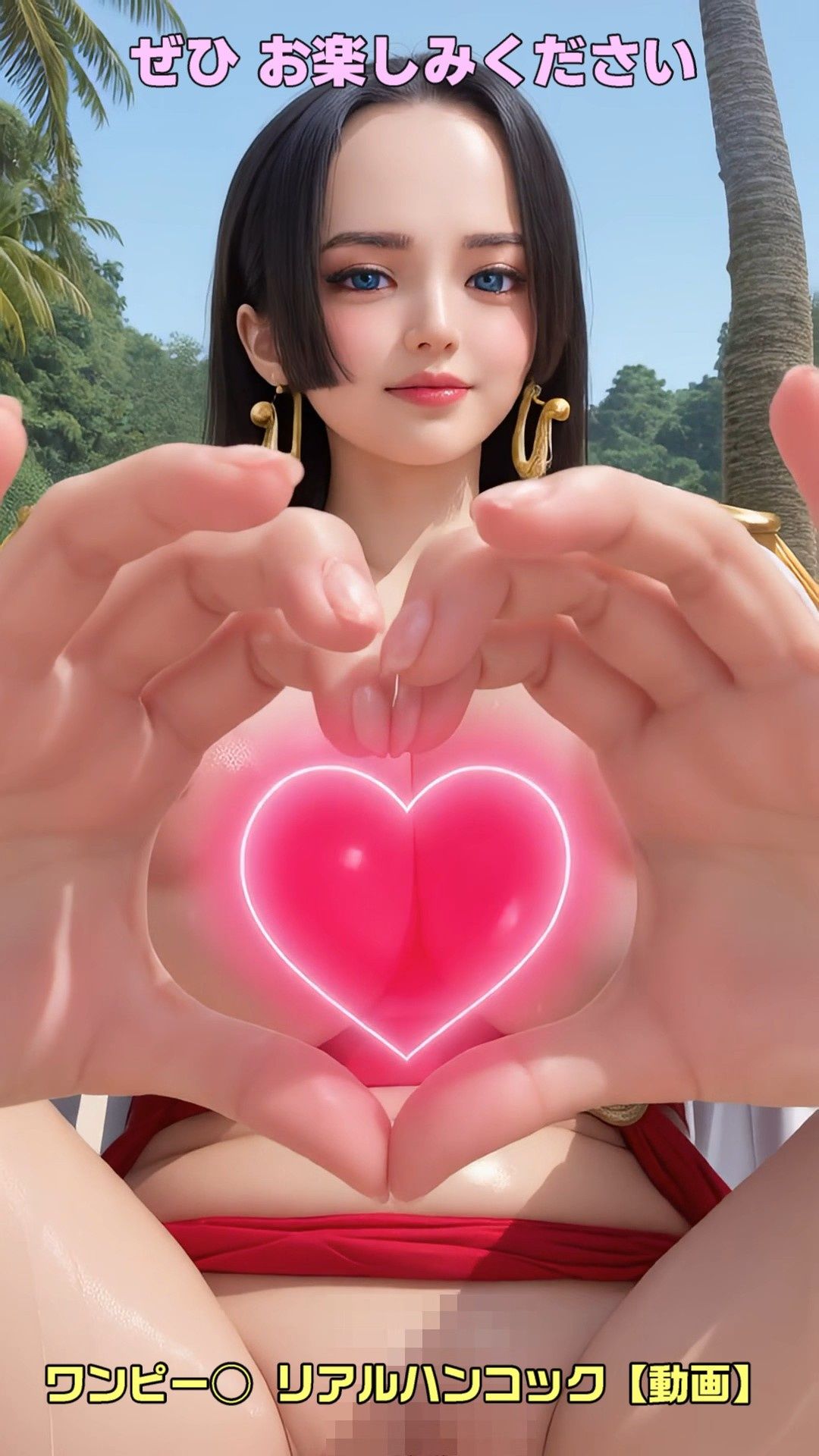 ワンピー○ リアルハンコック【動画】メロメロメロウ - サンプル画像 10