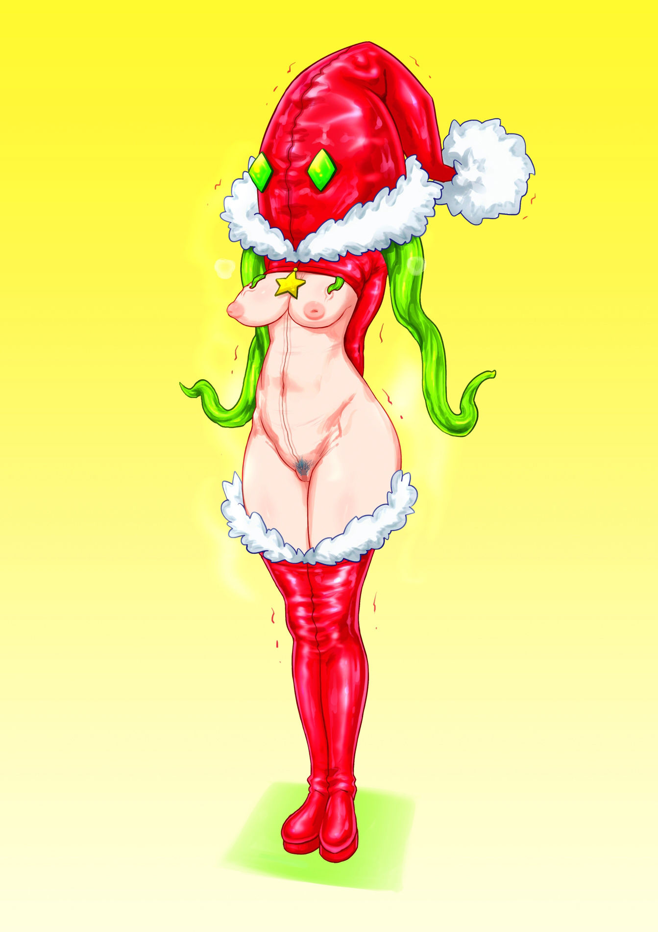 拘束サンタスーツ - サンプル画像 1