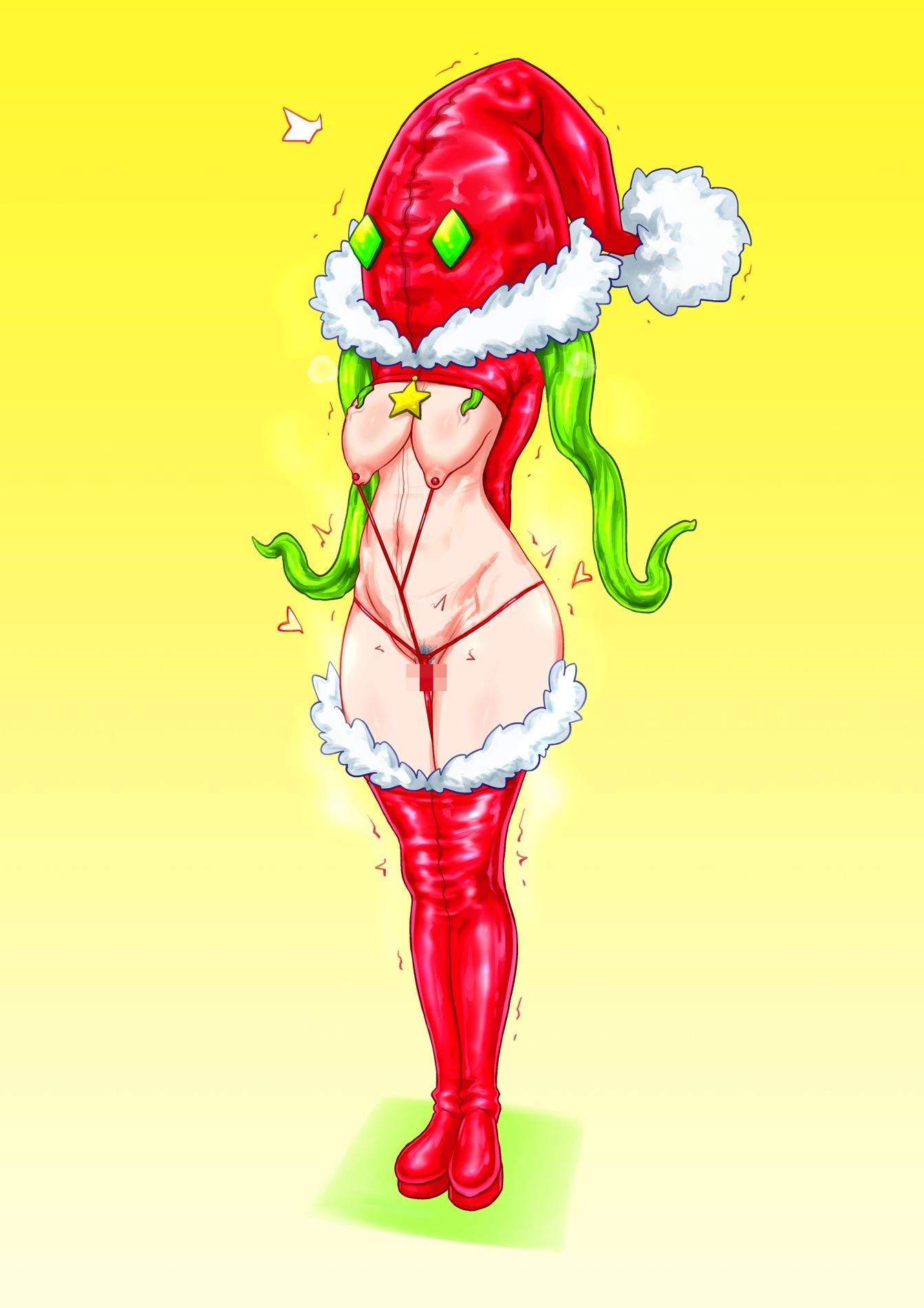 拘束サンタスーツ - サンプル画像 2