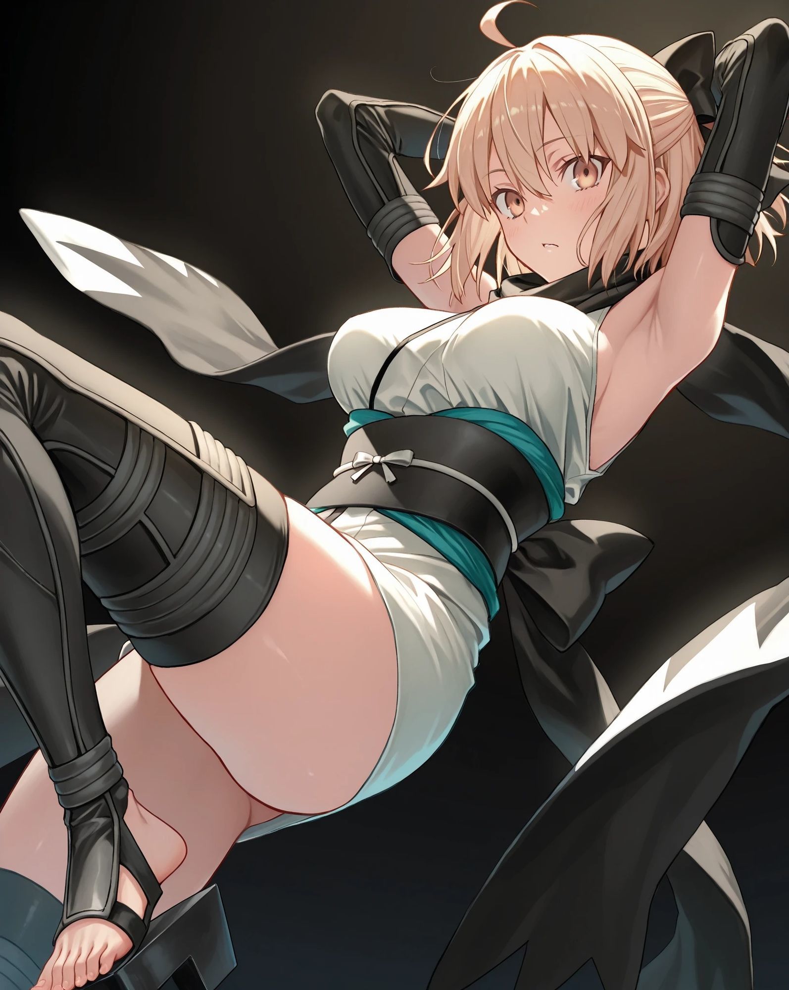 天才女剣士の裏の顔詰め合わせCG集 - サンプル画像 7