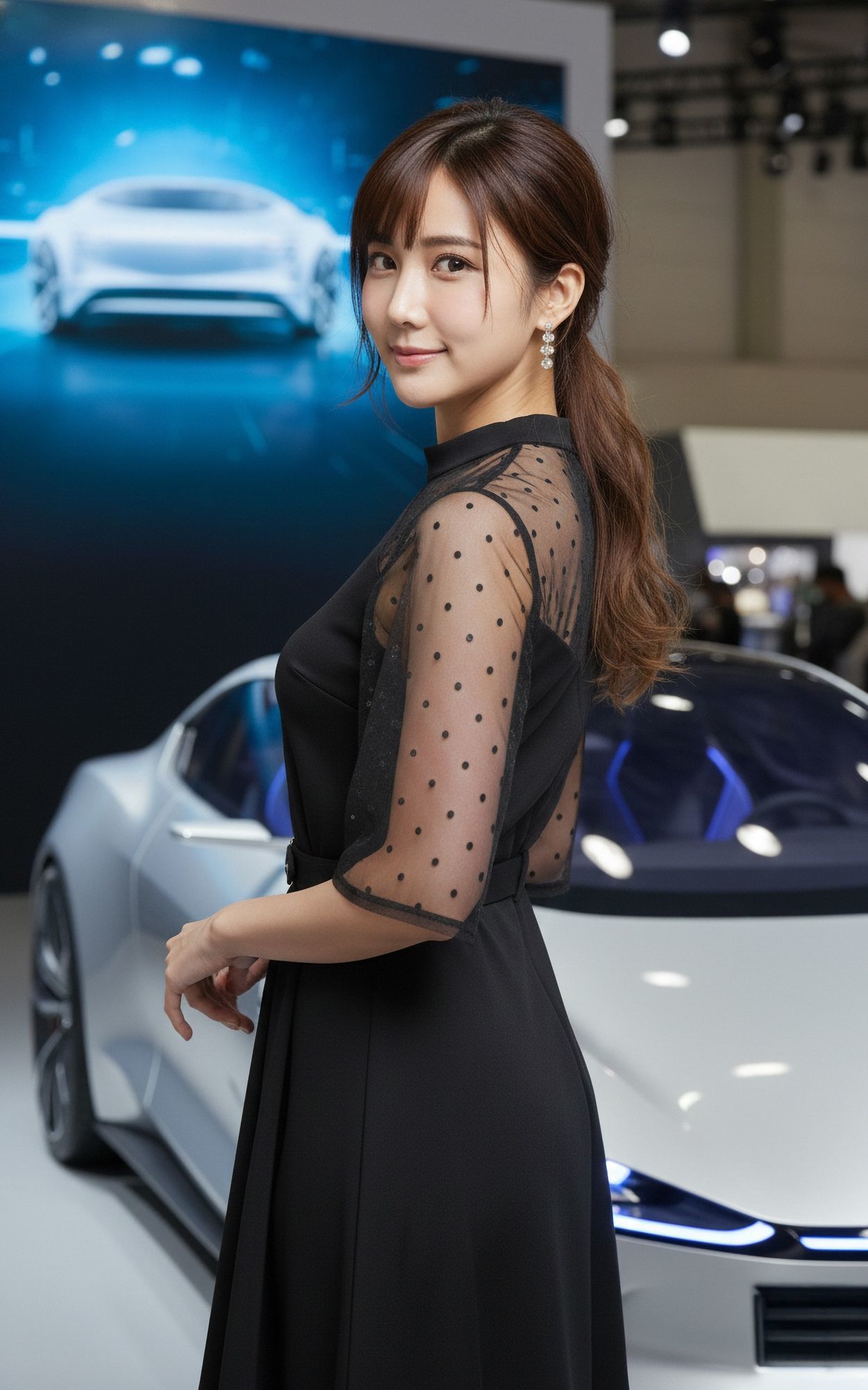 Vol.02バーチャル・モーターショー・コンパニオン写真集 - サンプル画像 1