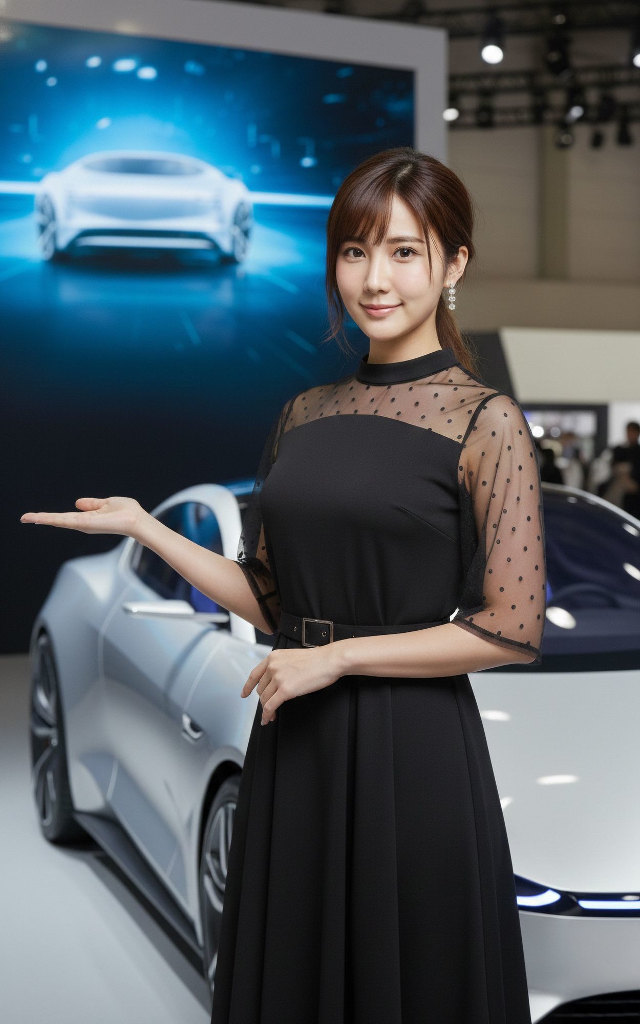 Vol.02バーチャル・モーターショー・コンパニオン写真集 - サンプル画像 4