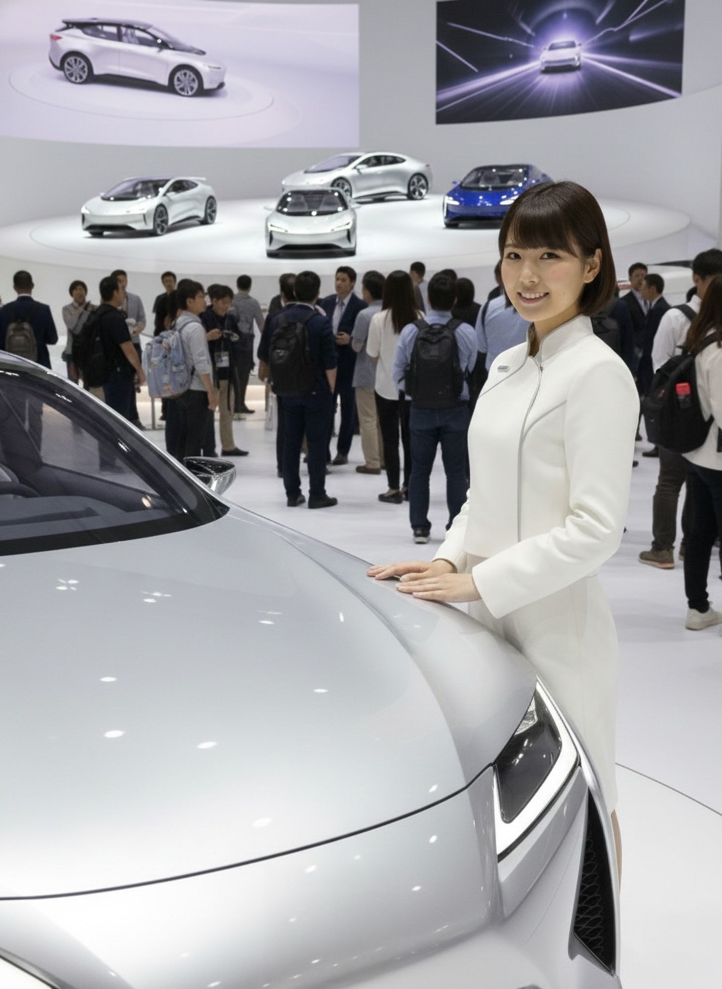 Vol.02バーチャル・モーターショー・コンパニオン写真集 - サンプル画像 8