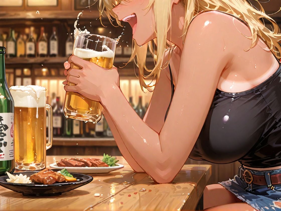 ●っ払い迷惑褐色ギャル。酔いつぶれ鬼畜制裁。 - サンプル画像 2