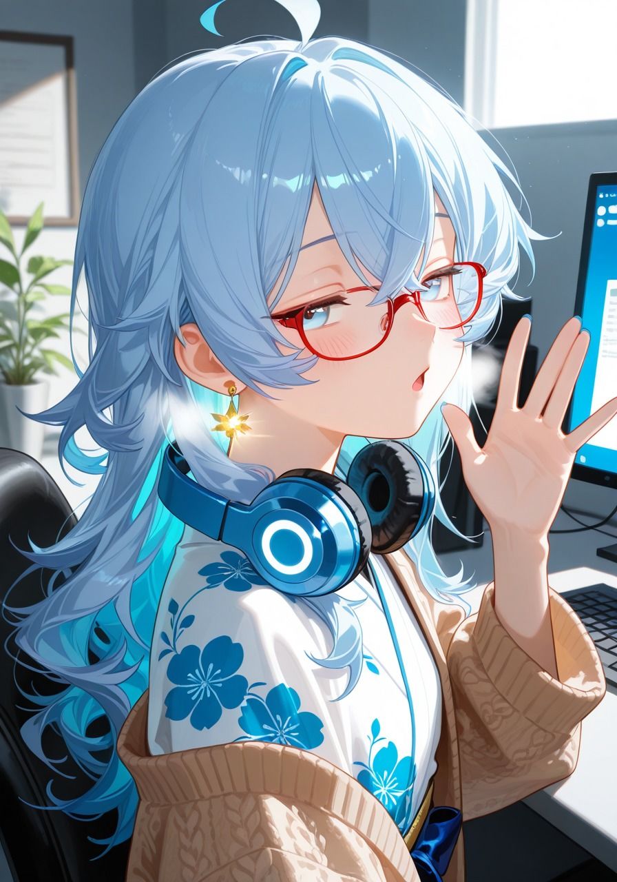 作品名:OL男の娘ちゃんとの深夜の残業ふたりえっち！ - サンプル画像 1
