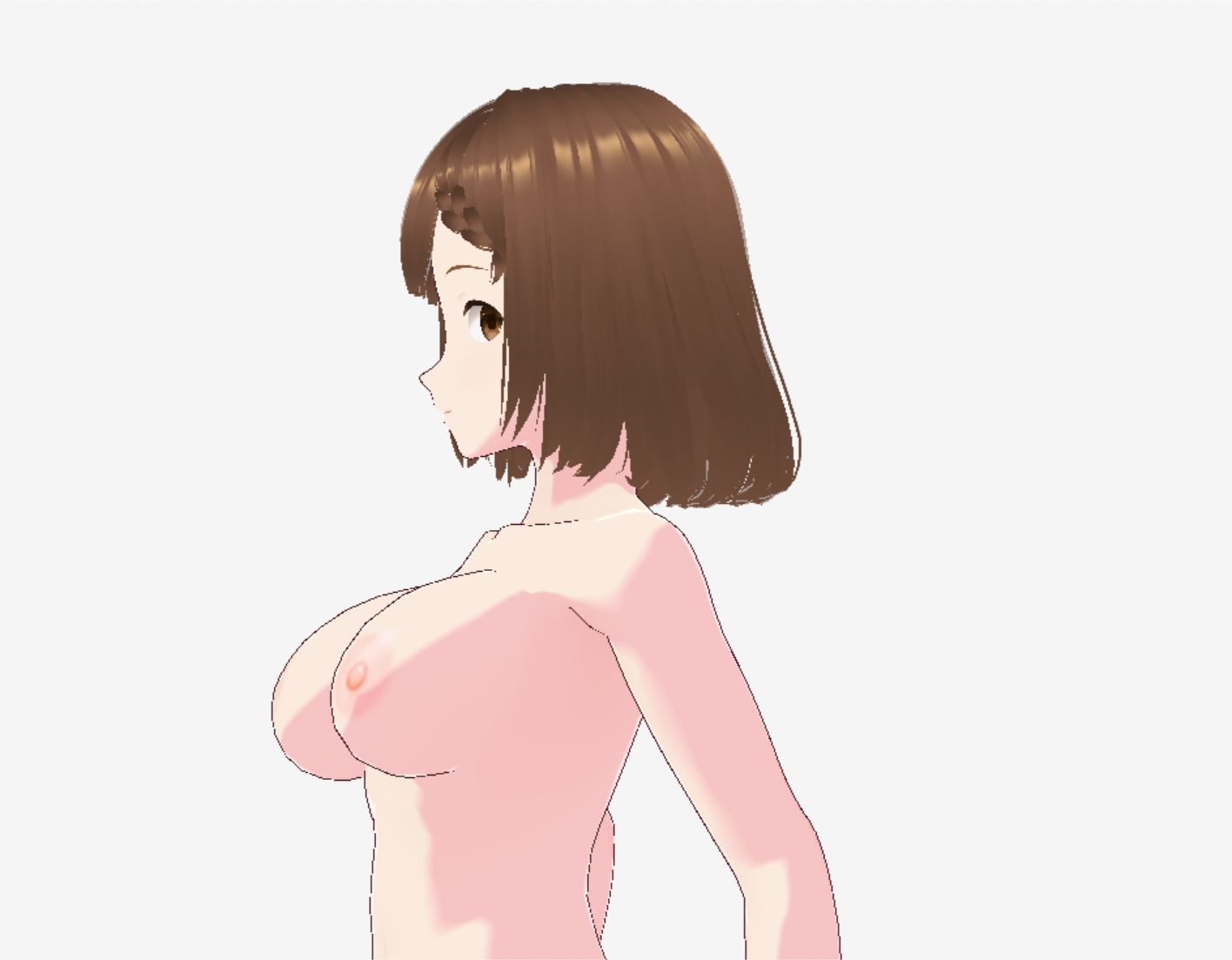 ブラック＆ゴールドなドレス姿（セリフなし  3DCGモデル  イラスト集） - サンプル画像 8