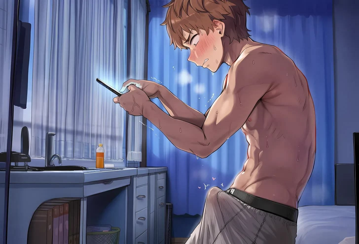 【NTR/黒人】瑠夏の堕ちた心拍数〜和也君見てる？これ君より強いオスだよぉ〜 - サンプル画像 5