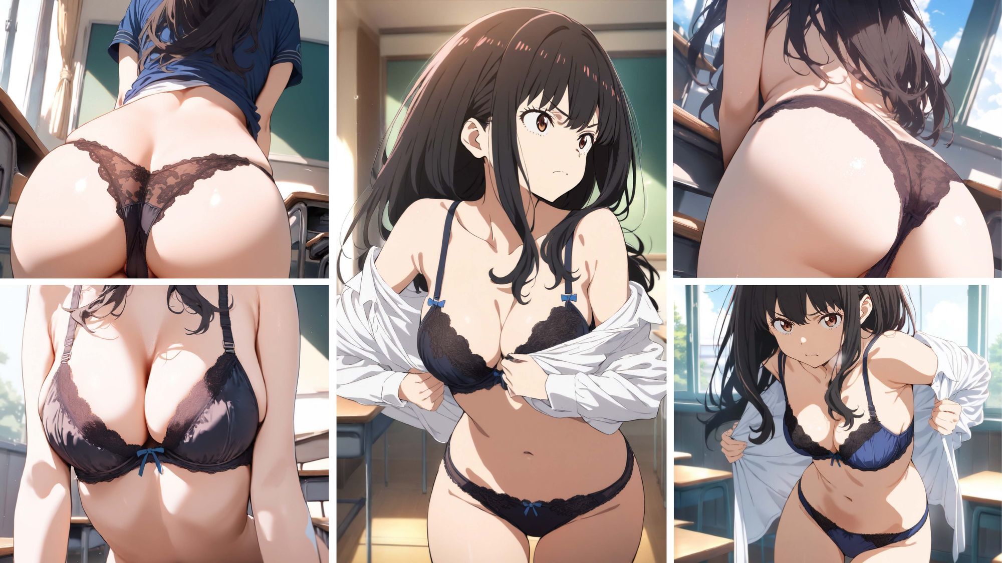 ドスケベ催●セックス  リコリス・リ●イル  錦● 千束  井●上 たきな編 - サンプル画像 2