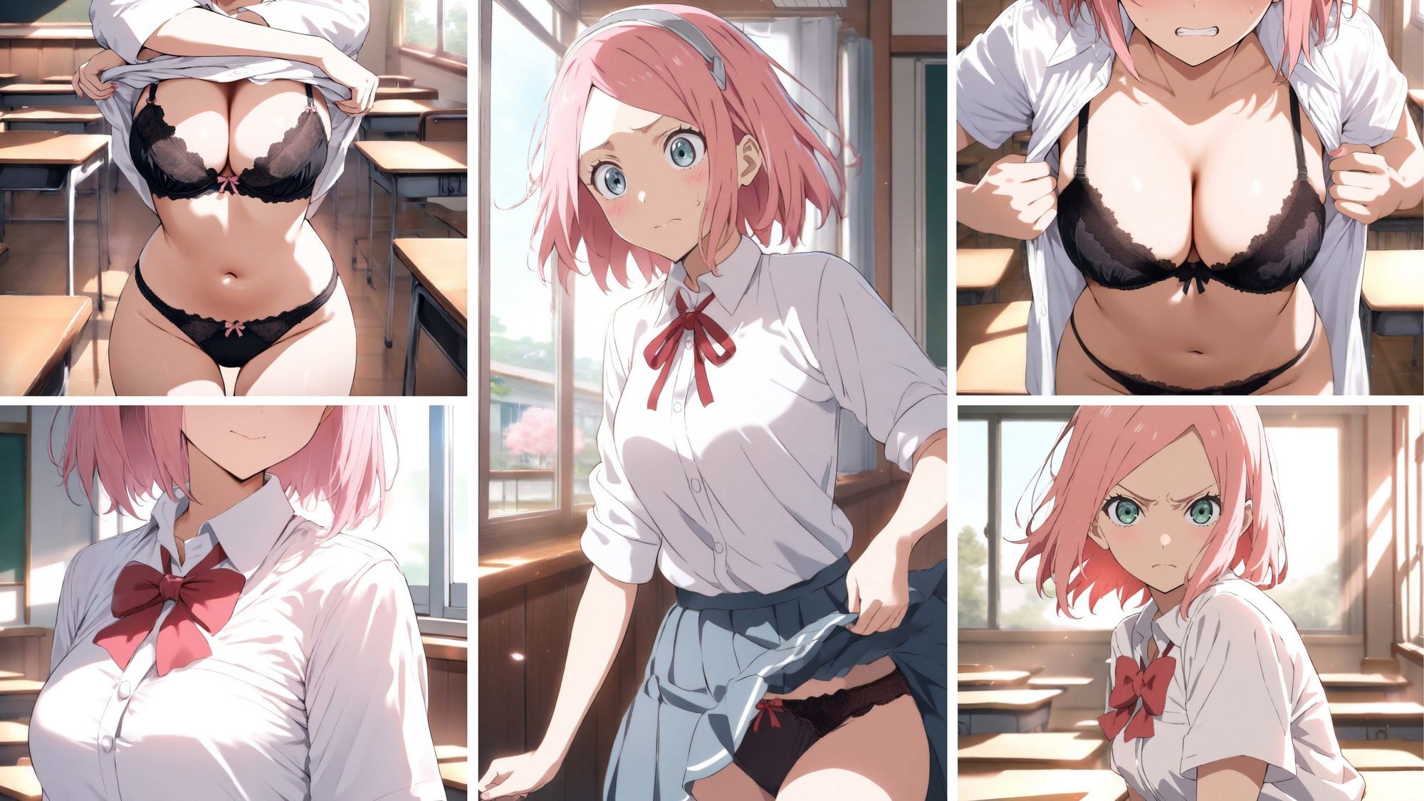 ドスケベ催●セックス  NAR●TO  春●サクラ  千●綱手 編 - サンプル画像 1