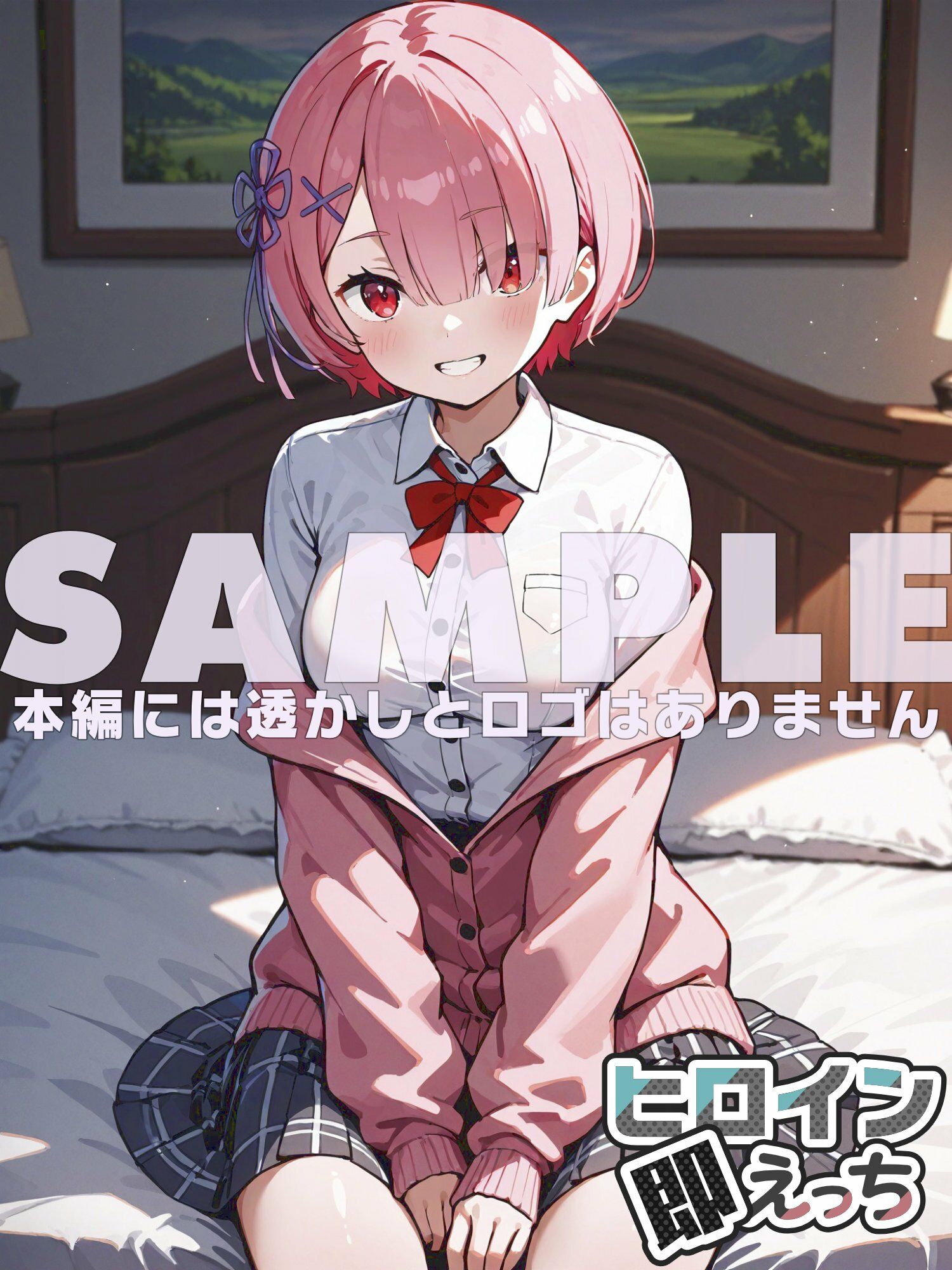 ヒロイン即えっち ラ● 制服編 - サンプル画像 6