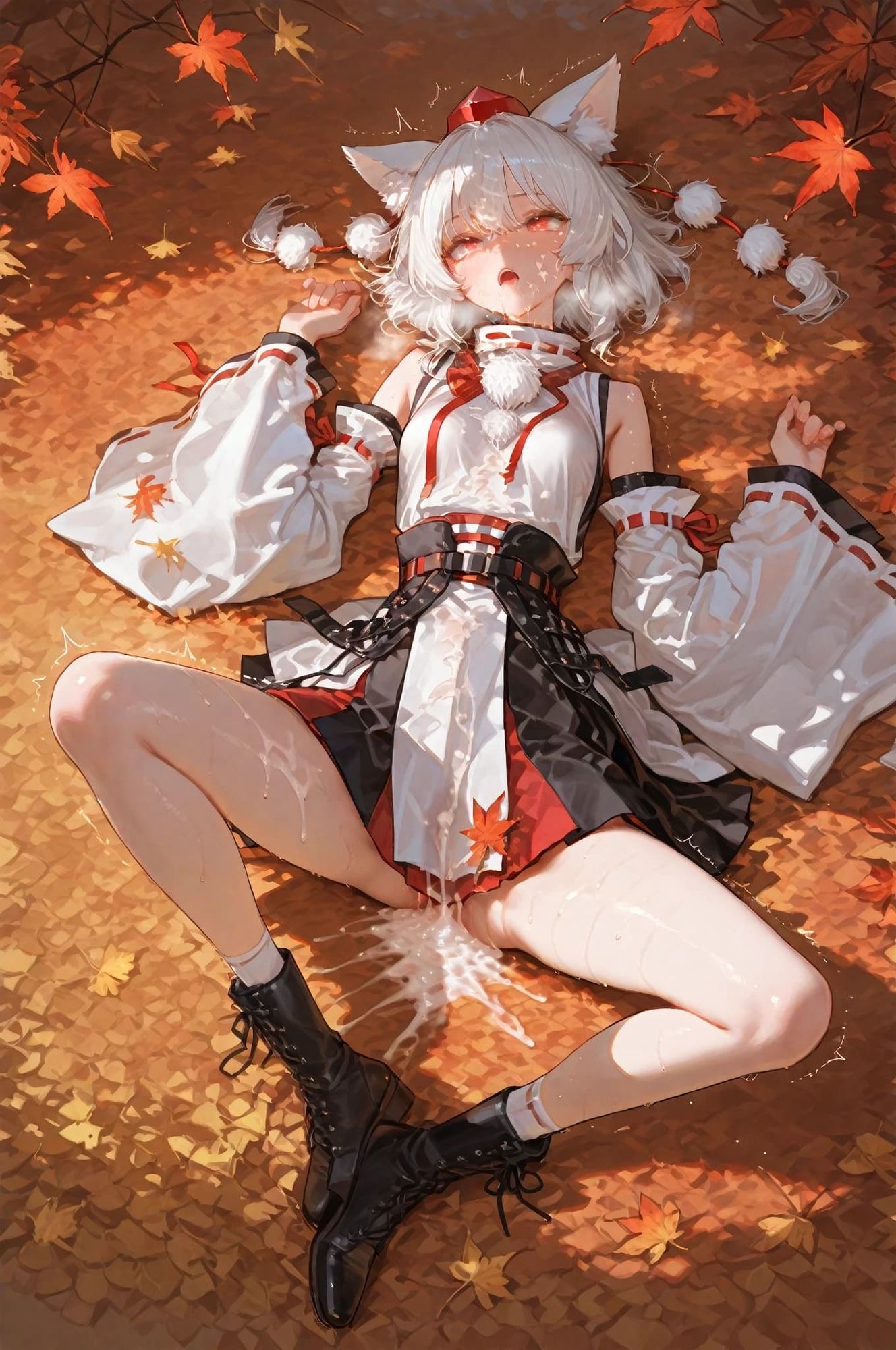 犬走椛「白狼の本能」 3 - サンプル画像 3