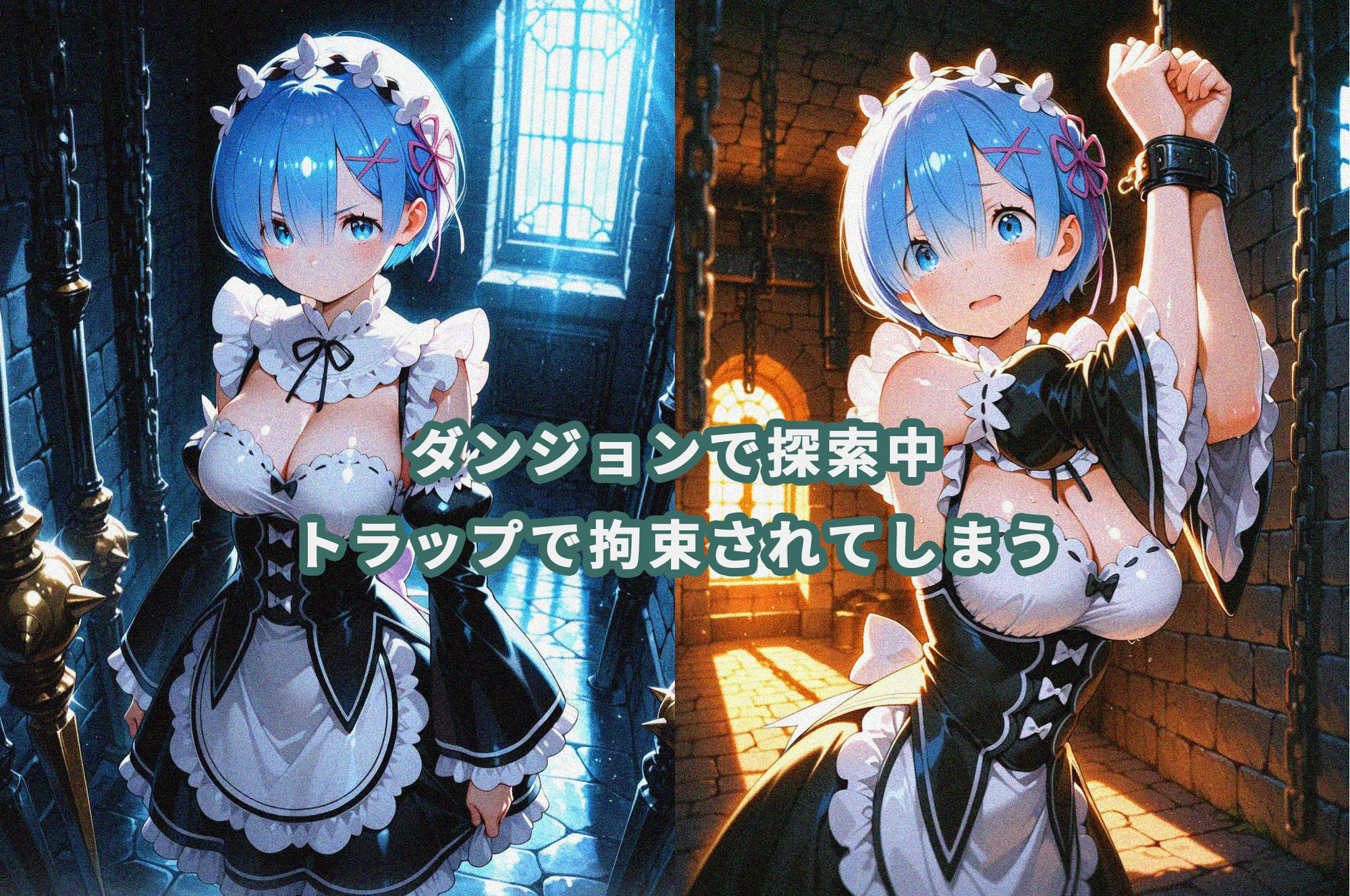 レ〇が研究所で人体改造される（ふたなり・妊娠） - サンプル画像 1