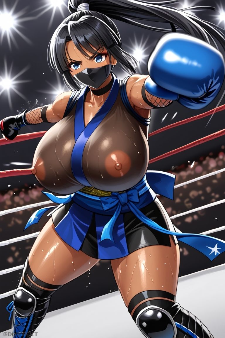 バストガーディアンズ 乳闇ナギ 地下闘技場編 - サンプル画像 2