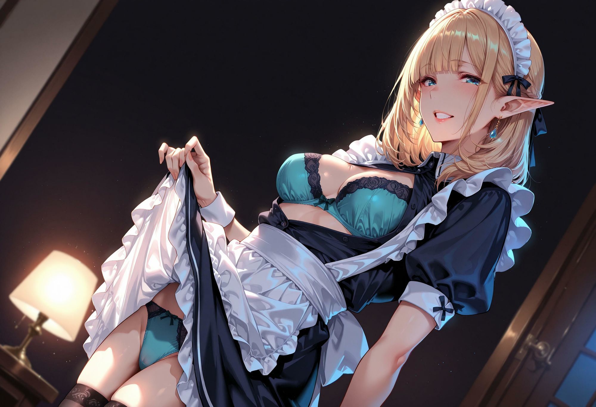 エルフのメイドさん熱烈ご奉仕8 - サンプル画像 3