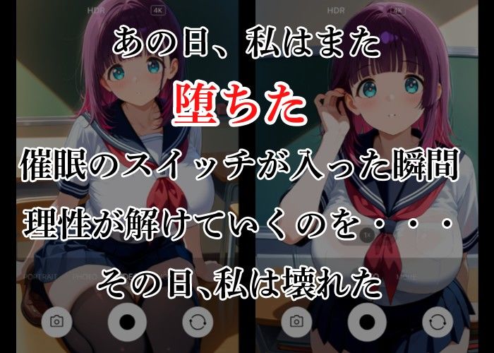 催〇アプリで爆乳 生徒を抱く変態教師（紫藤 あかり編） - サンプル画像 3