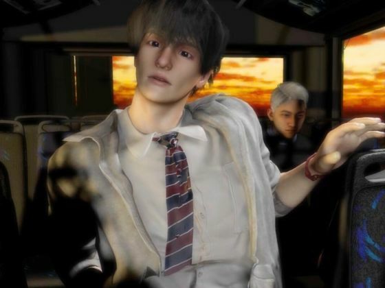 Immoral Love ［3D with CV/3Languages］ The day I sat next to my idol - Love began in front of the crowd - - サンプル画像 4