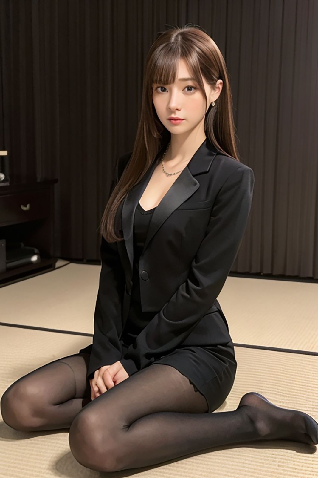 AI Mourning Beauty 1 - サンプル画像 5