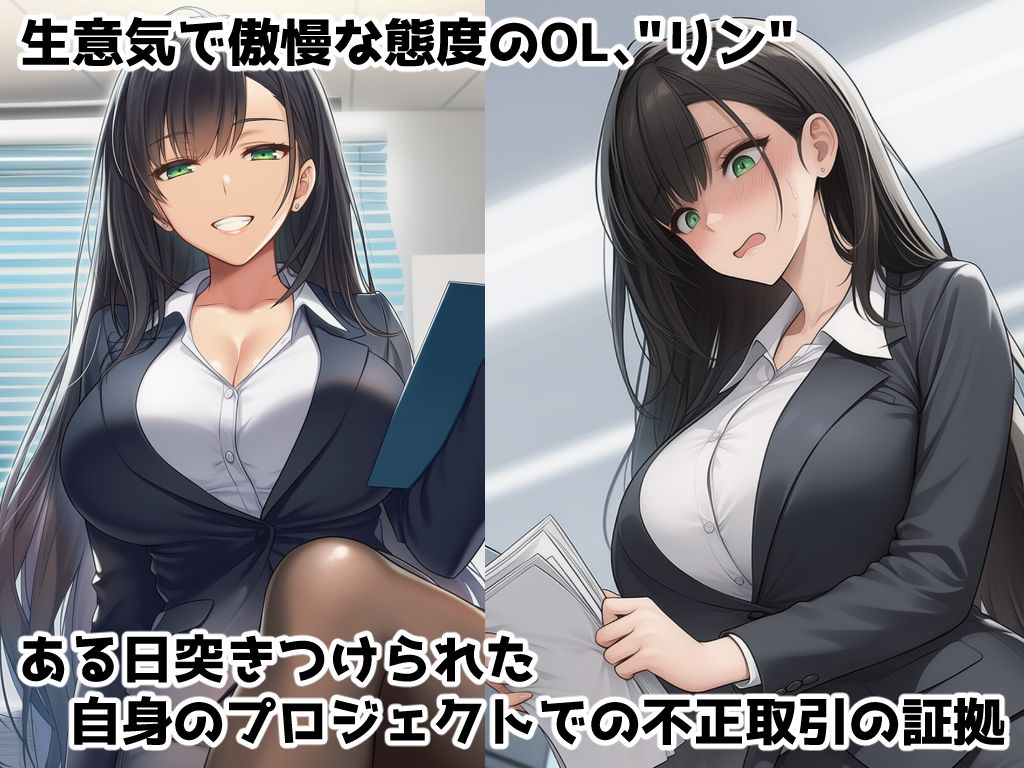 生意気OLバイブイキ処刑尊厳破壊調教〜弱みを握られたOLが貞操帯固定バイブの悶絶アクメ処刑調教でプライドをズタズタにされる話 - サンプル画像 1