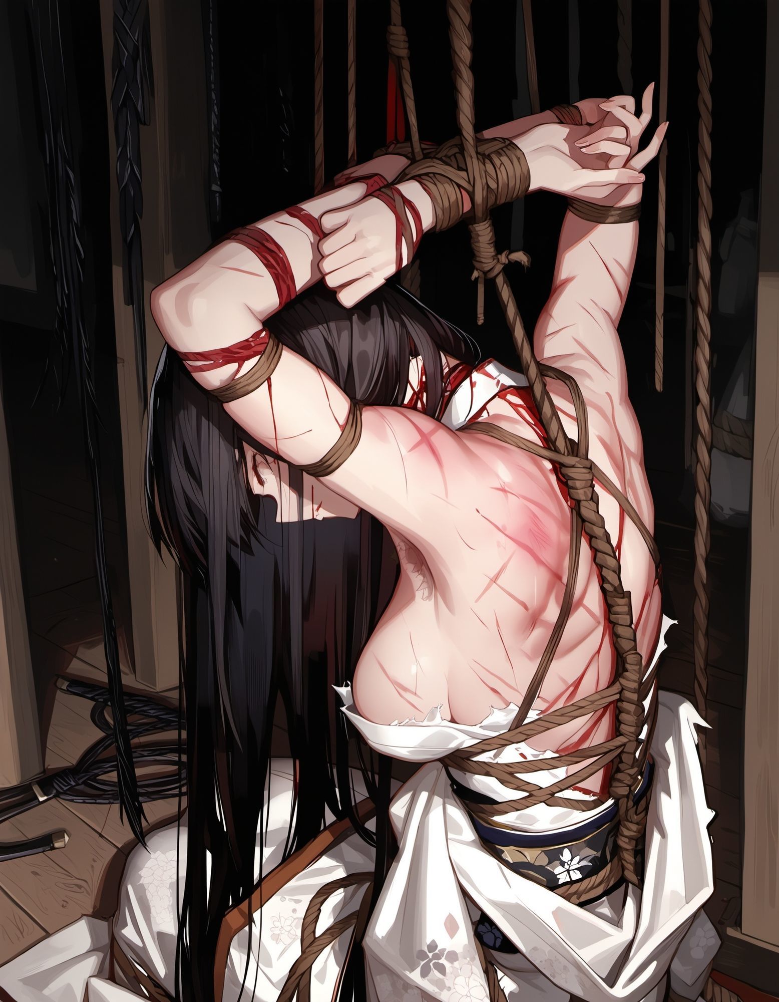 拷問痴獄2  -遊女拷問折●- - サンプル画像 1