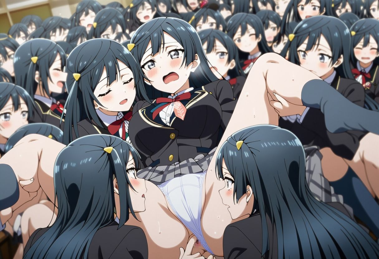 自分同士でエッチしまくり！嫁分身画像まとめ202512 Part1 - サンプル画像 6