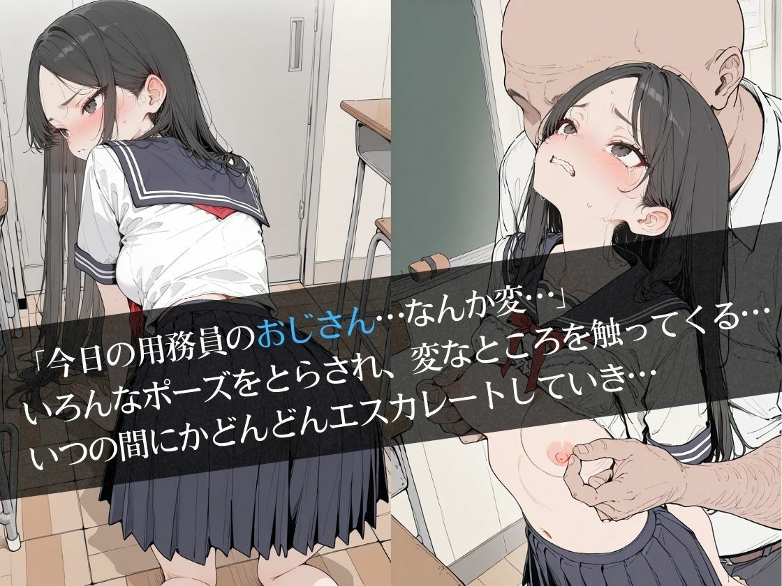 ゲス用務員のおじさんにメッタメタに犯●れまくった話 vol.1 - サンプル画像 2