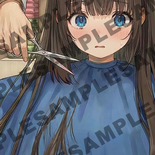 【断髪アニメ＋イラスト集＋ライトノベル】新春☆輝くフォーチュン丸刈り 2026 - サンプル画像 5