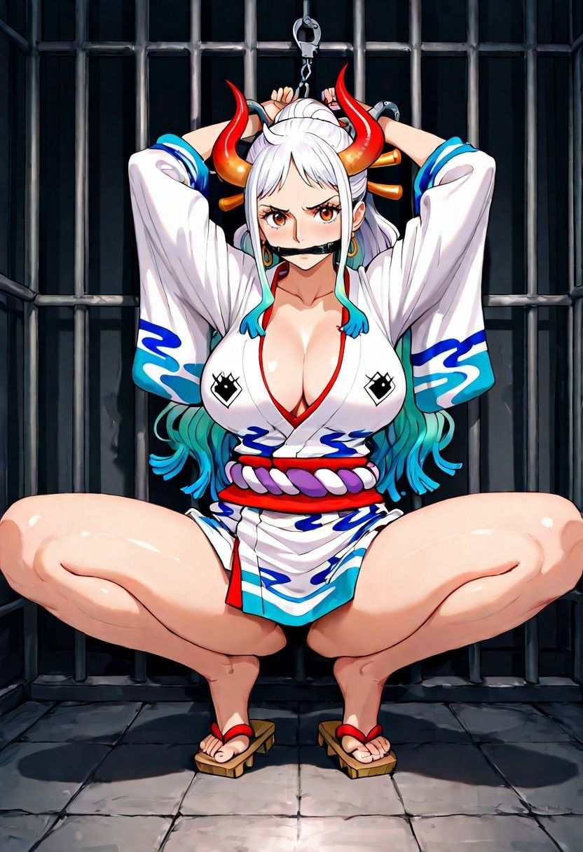 監禁された鬼姫  繰り返される尋問と快楽責め〜ヤ〇ト〜 - サンプル画像 1
