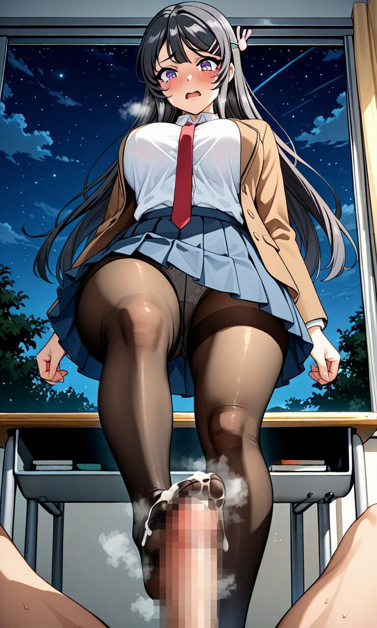 桜島〇衣 mai_sakur〇jima 青〇ブタ野郎  イラスト集 - サンプル画像 2