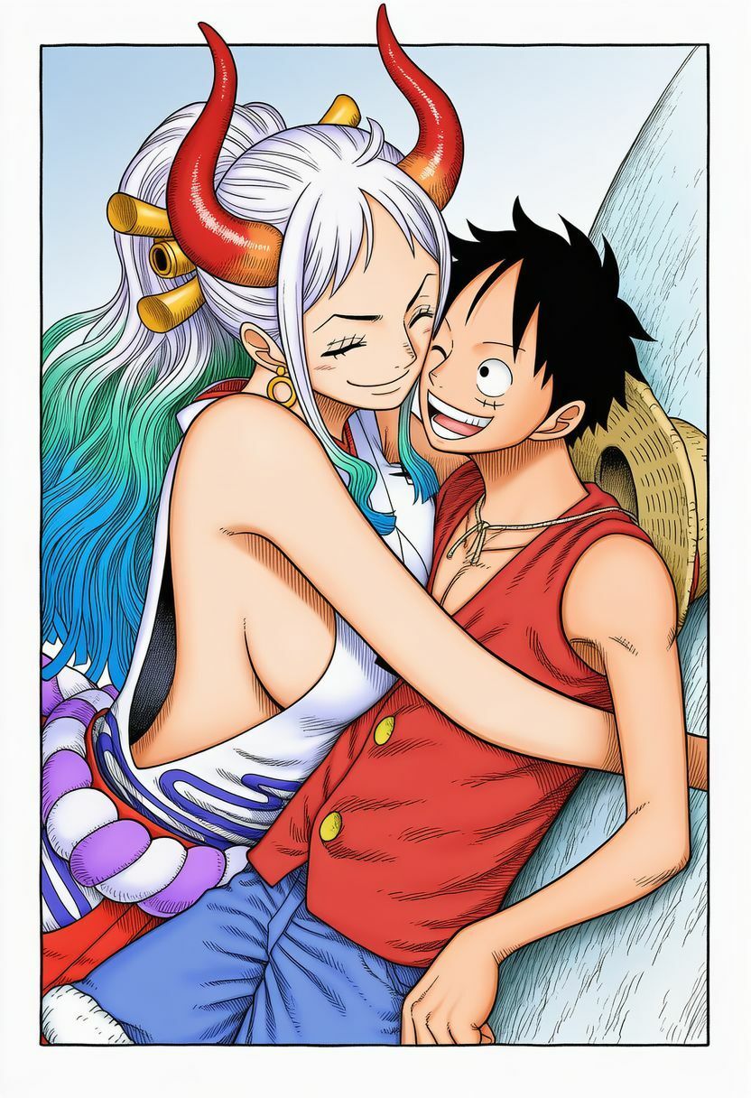 ルフ〇ヤマ〇いちゃいちゃ画像集2 - サンプル画像 2