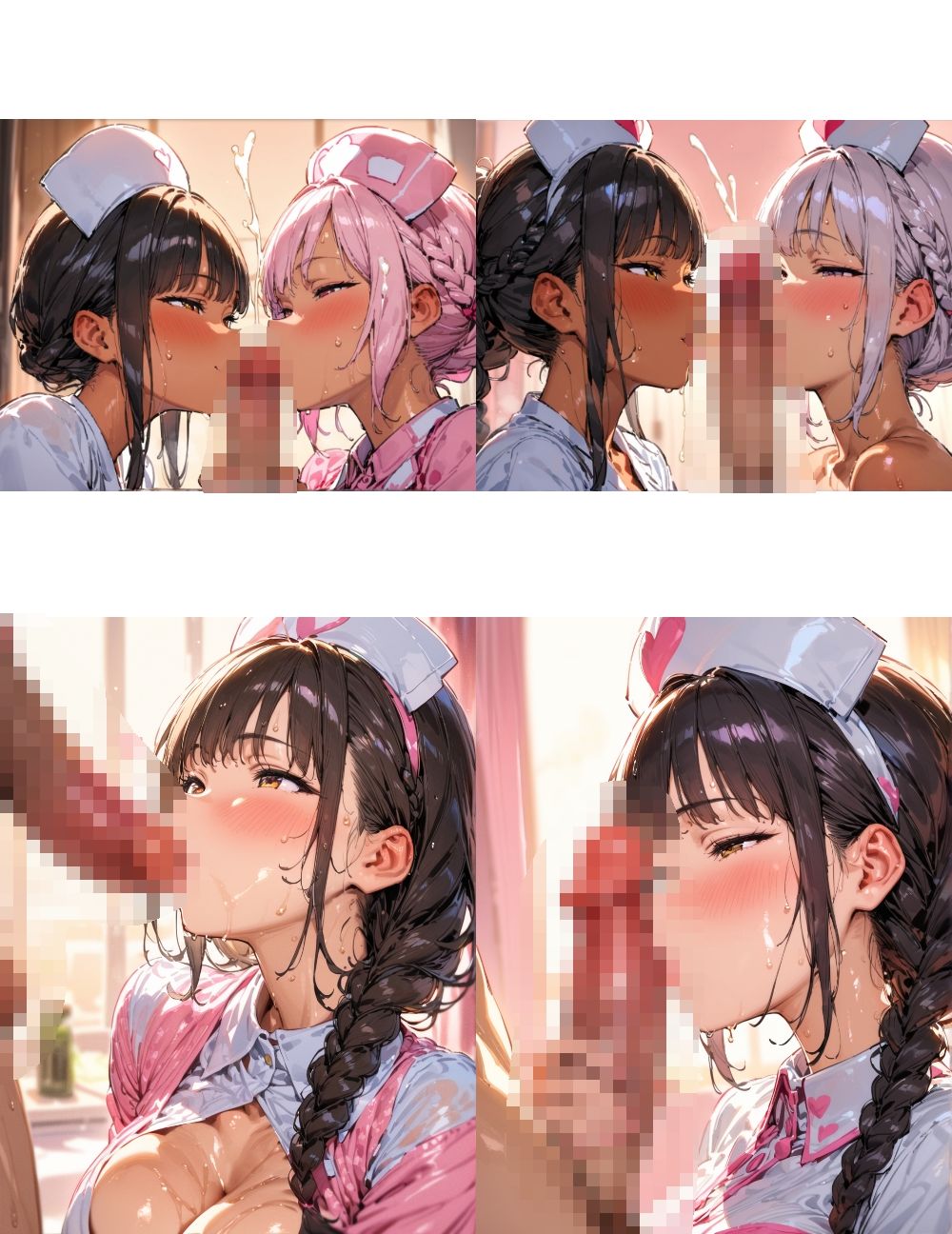 ナースさんにエッチな看護してもらった3 - サンプル画像 1