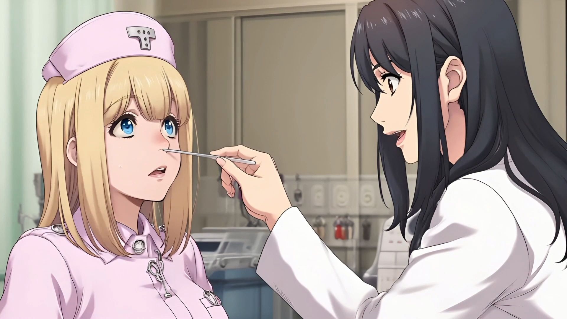 ナース de ハクション！（くしゃみ動画作品）/ Nurse de Achoo！ （Sneeze Video Works） - サンプル画像 8