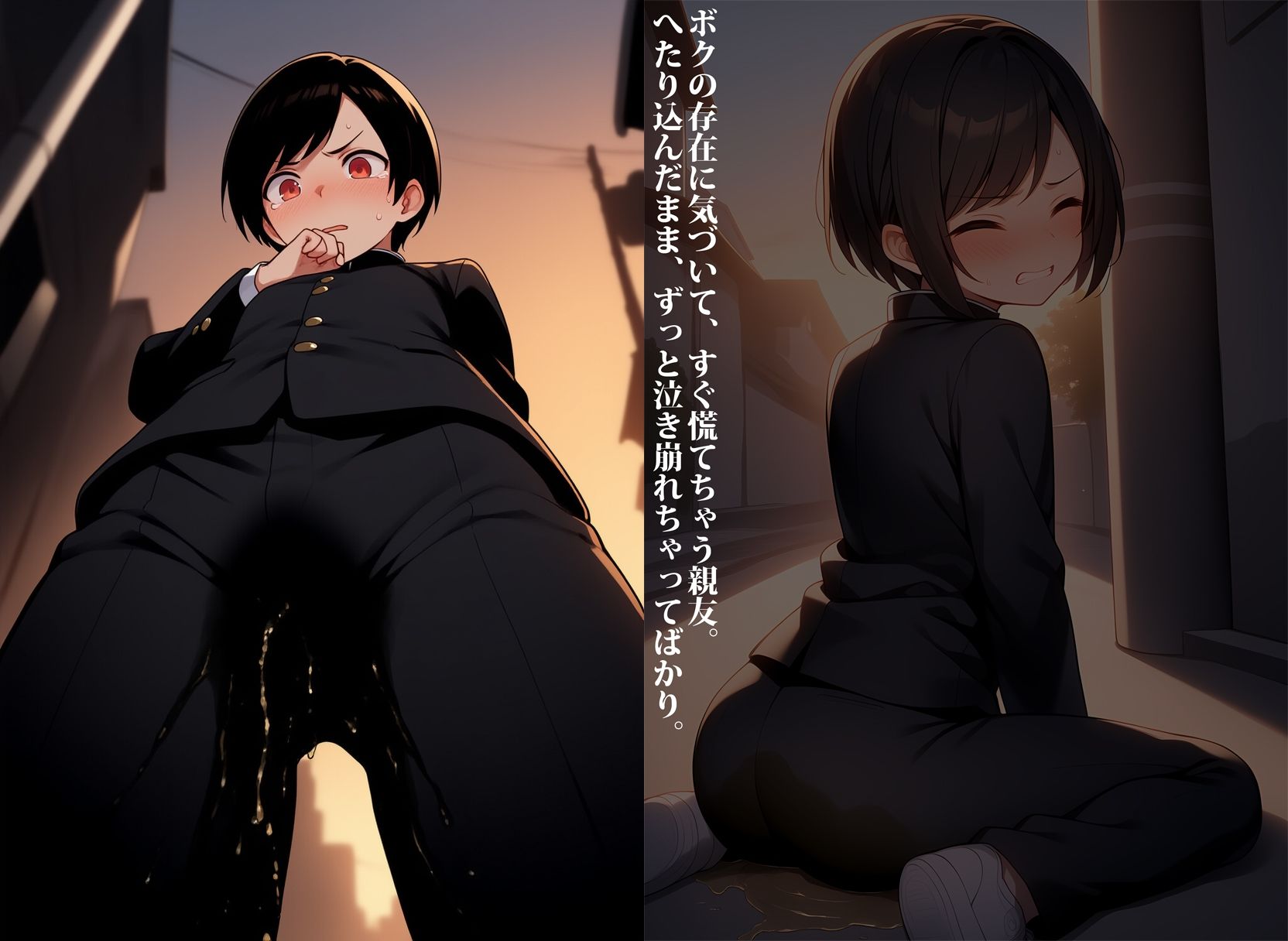 親友の正体が「男の娘」だったので「おホモだち」になっちゃいました - サンプル画像 1