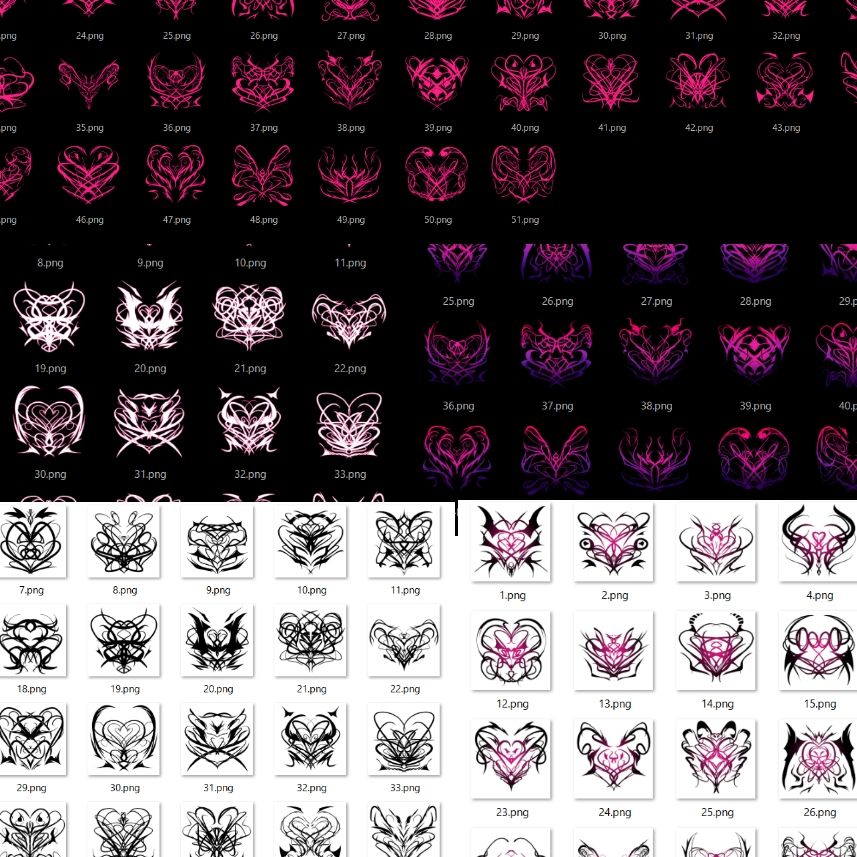 淫紋素材6 - サンプル画像 2