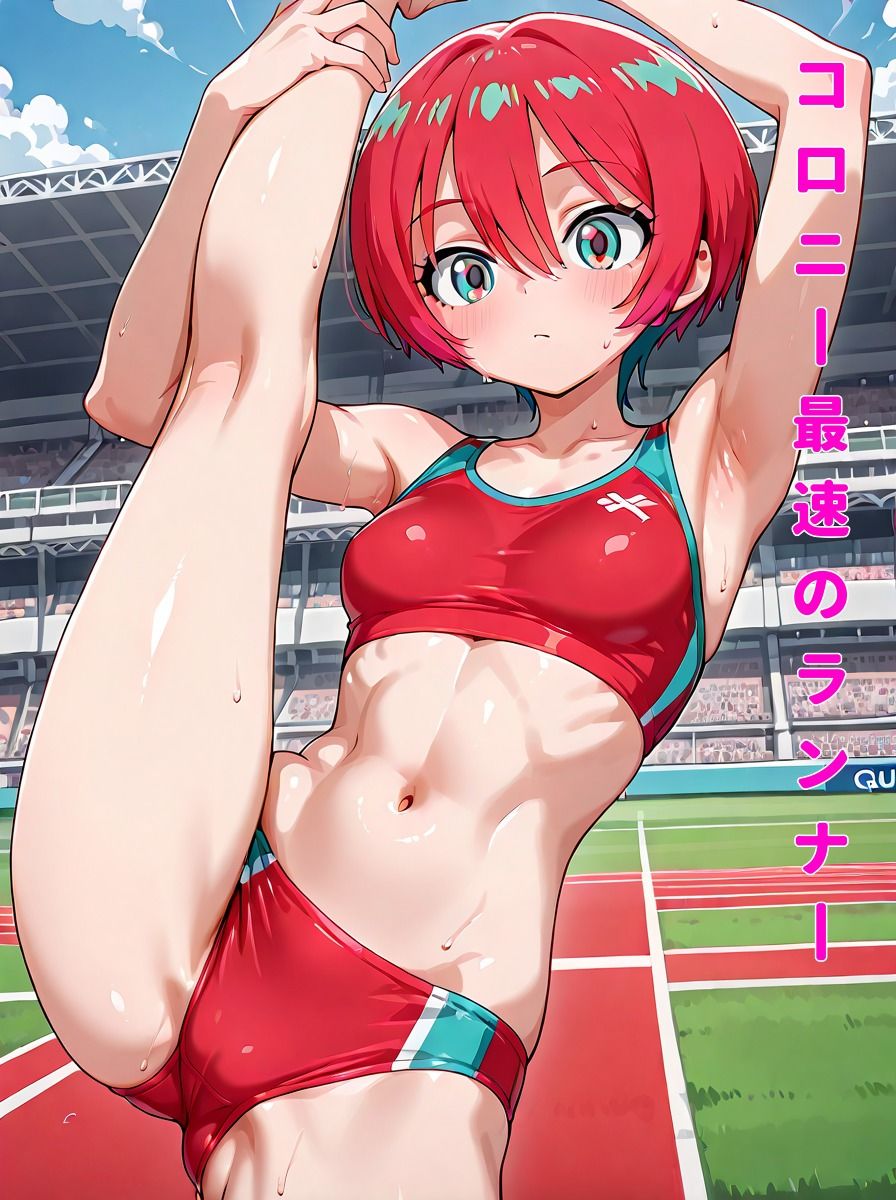 「Run！ Run！ Yuzuriha！」陸上ユニフォームのマチュがみたい…そんなあなたのための作品です。 - サンプル画像 5