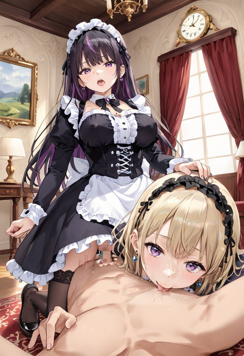 女王様と舐め犬 vol.12 メイド編 - サンプル画像 8
