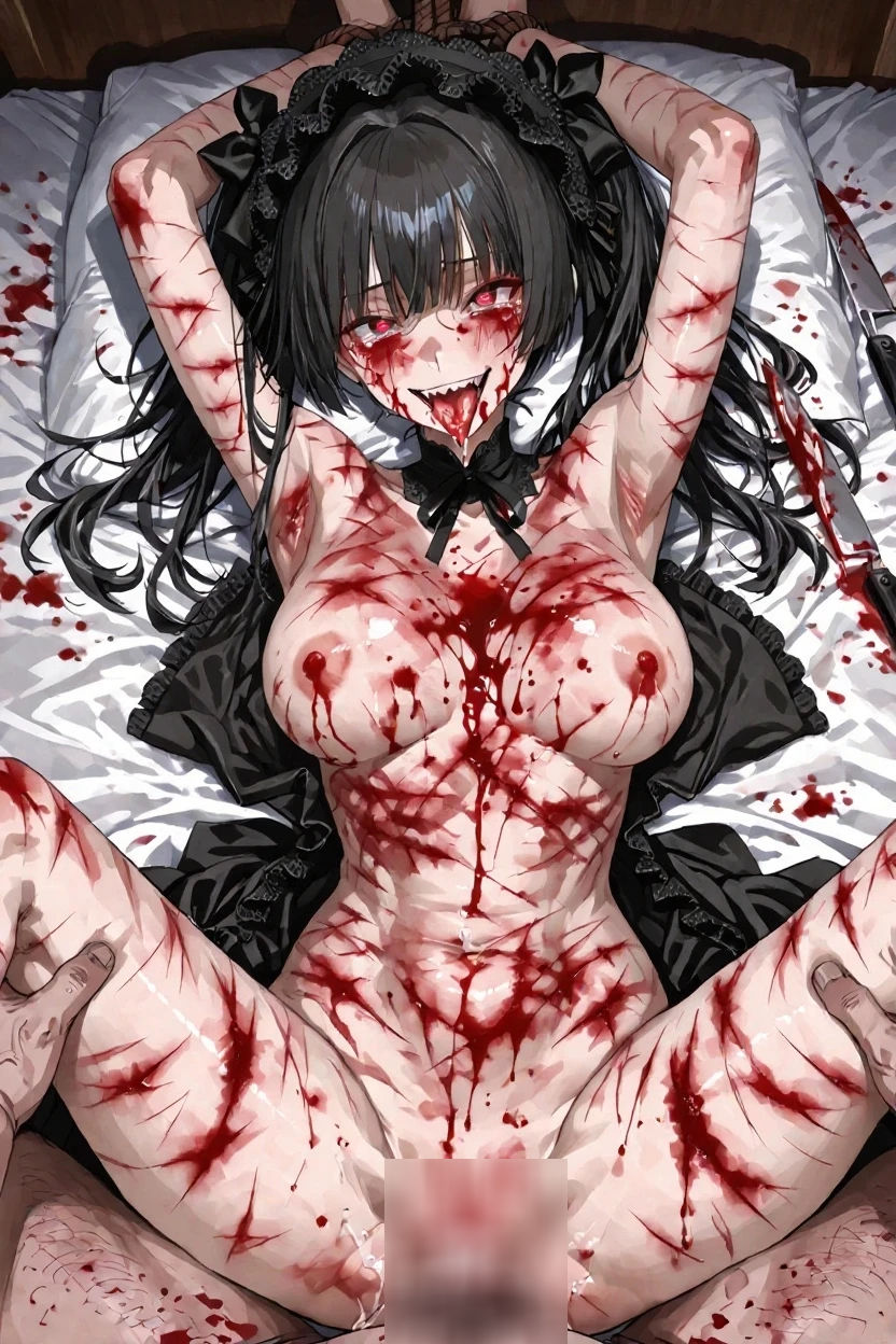 傷だらけ・・・イラストCG集 - サンプル画像 4