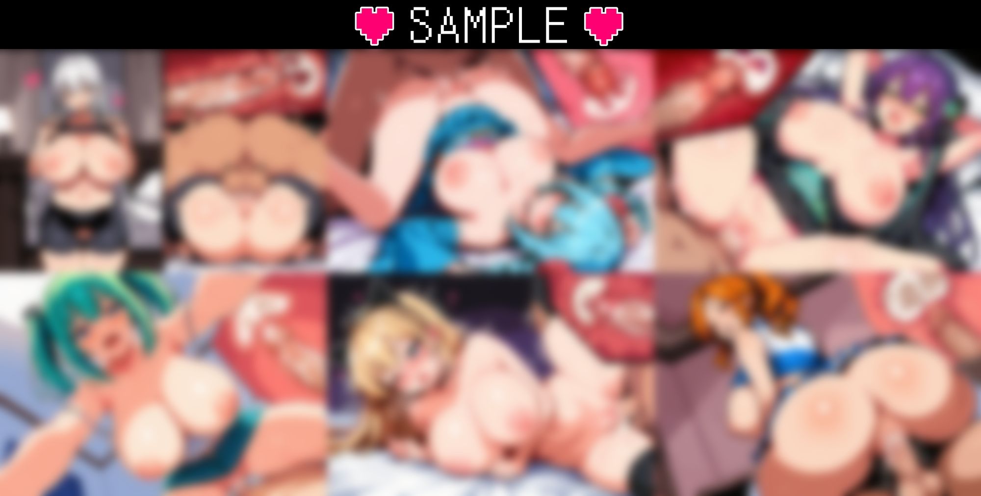 【断面図付き】ドット絵中出しイラスト集 レトロチックエクスタシー〈ワイド版〉 - サンプル画像 4