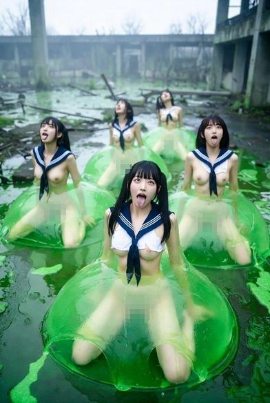スライムに支配された学園 Vol.1 - 動画付き - サンプル画像 2