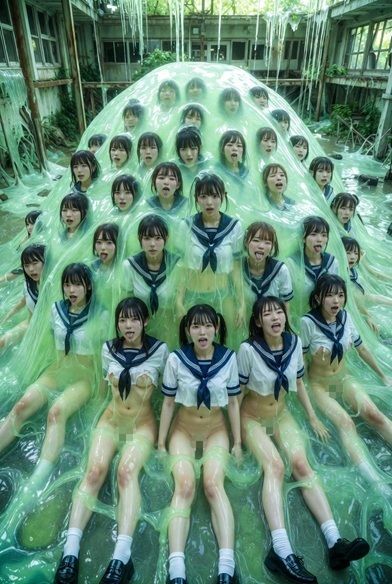 スライムに支配された学園 Vol.1 - 動画付き - サンプル画像 5