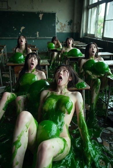スライムに支配された学園 Vol.1 - 動画付き - サンプル画像 9