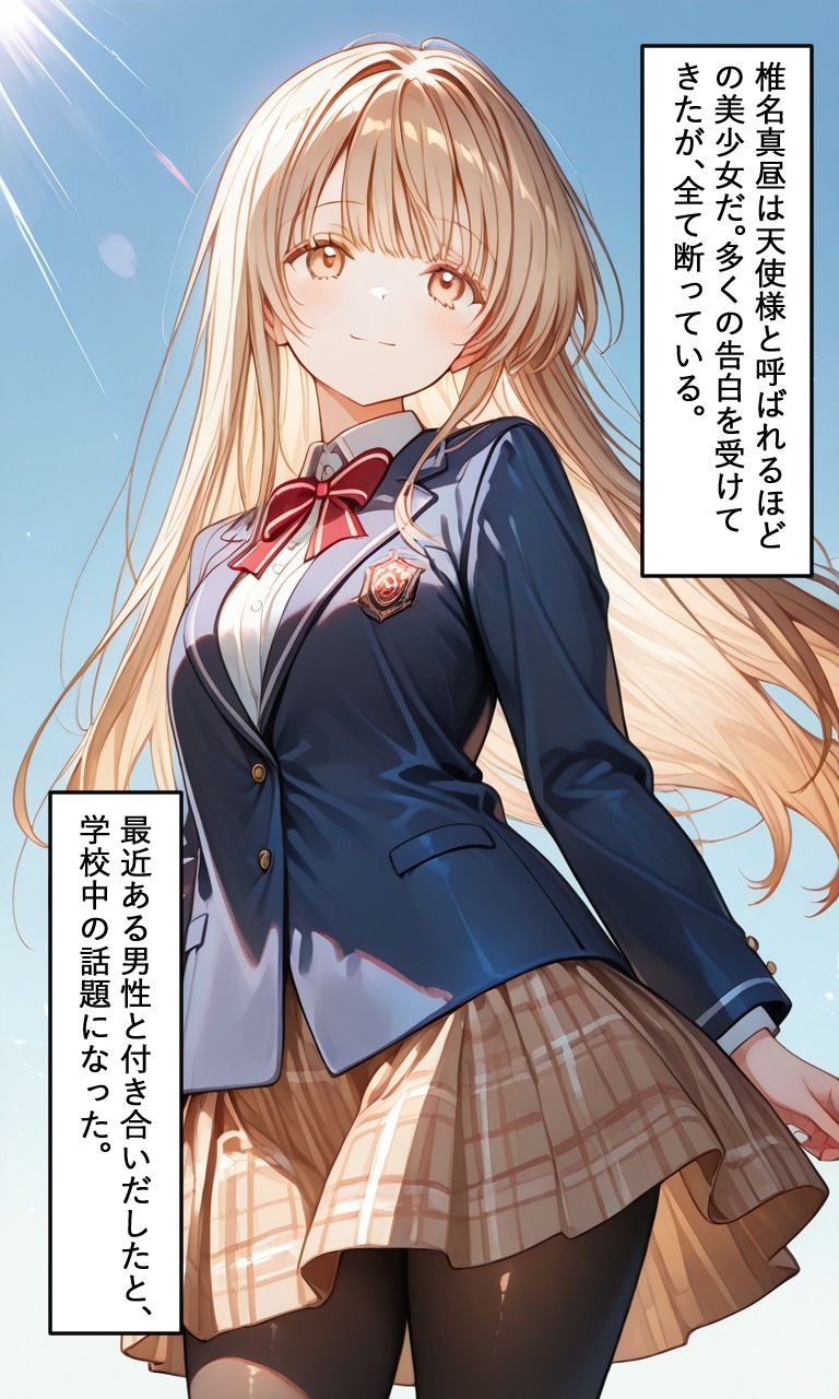 天使様が弱みを握られ孕まされた件 - サンプル画像 1